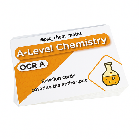 A-Level Chemistry Digital Flashcards OCR A